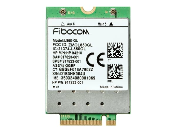 HP XMM 7360 - Trådløs mobilmodem - 4G LTE - M.2 Card - 150 Mbps - for (for WWAN Ready configurations): EliteBook 735 G6, 745 G5, 745 G6, 83X G7, 83X