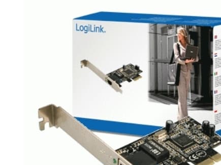 LogiLink Gigabit PCI Express Card - Nätverksadapter - PCIe - Gigabit Ethernet