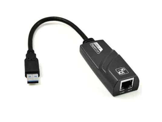 Akyga AK-AD-31 - Nätverksadapter - USB 3.0 - Gigabit Ethernet - svart