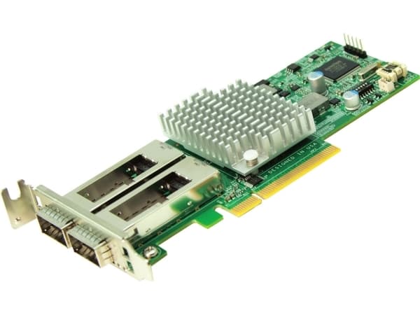 Supermicro AOC-S40G-i2Q - Nettverksadapter - PCIe 3.0 x8 lav profil - 40 Gigabit QSFP+ x 2 - for SuperServer 1028, 2027, 2028, 6027, 6028