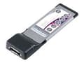 Miniatyrbild 1 av 3: Ultron USE-400 - Lagringskontroller - eSATA 3Gb/s - ExpressCard/34