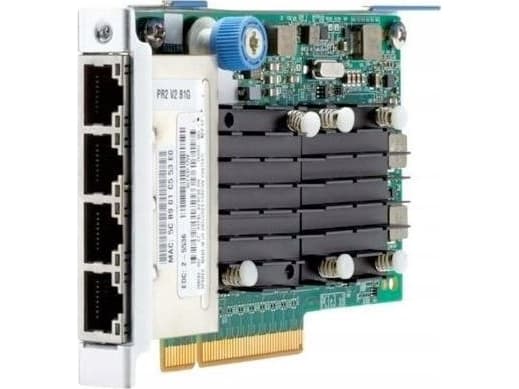 HPE FlexFabric 536FLR-T - Nettverksadapter - PCIe 3.0 x8 - 10 Gb Ethernet x 4 - for ProLiant DL360 Gen10, DL360 Gen9