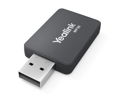 Yealink WF50 - Nettverksadapter - USB 2.0 - Wi-Fi 5 - for Yealink VC200, VC500, VC800, VC880