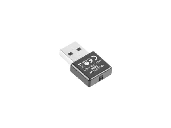 Lanberg NC-0300-WI - Nettverksadapter - USB 2.0 - 802.11b/g/n