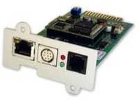 ONLINE USV-Systeme DW5SNMP30, Sisäinen, Langallinen, Ethernet, 100 Mbit/s, Harmaa
