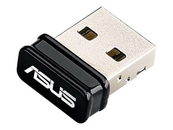 ASUS USB-N10 NANO - Nettverksadapter - USB 2.0 - 802.11b/g/n