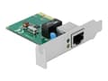 Miniatyrbild 2 av 5: Delock PCI Express Card > 1 x Gigabit LAN - Nätverksadapter - PCIe 1.1 låg profil - Gigabit Ethernet