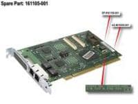 COMPAQ NC3134 DUAL 10T/100 TXBASE 64BIT/66MHZ PCI