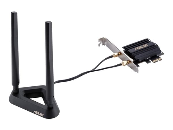 ASUS PCE-AX58BT - Nätverksadapter - PCIe - 802.11a, 802.11b/g/n, Bluetooth 5.0, 802.11ax