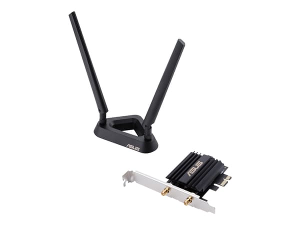 ASUS PCE-AX58BT - Nätverksadapter - PCIe - 802.11a, 802.11b/g/n, Bluetooth 5.0, 802.11ax