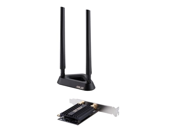 ASUS PCE-AX58BT - Nätverksadapter - PCIe - 802.11a, 802.11b/g/n, Bluetooth 5.0, 802.11ax