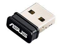 ASUS USB-AC53 Nano - Nettverksadapter - USB 2.0 - Wi-Fi 5 Sort, Rustfritt stål