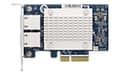 Miniatyrbild 2 av 4: QNAP QXG-5G2T-111C - Nätverksadapter - PCIe 3.0 x2 låg profil - 5GBase-T x 2 - för QNAP TDS-16489U R2, TS-1232, 1253, 453, 832, 853, 873, 877, 977, E