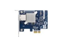 QNAP QXG-5G1T-111C - Nätverksadapter - PCIe 2.0 låg profil - 5GBase-T x 1 - för QNAP TDS-16489U R2, TS-1273, 1277, 473, 677, 873, 877, 977, TVS-2472,