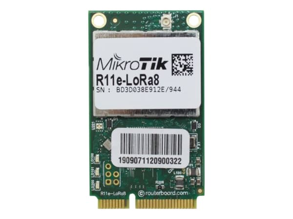 MikroTik RouterBOARD R11e-LoRa8 - Nettverksadapter - PCIe Mini Card - LoRaWAN