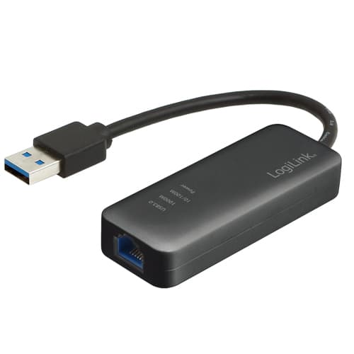LogiLink USB 3.0 to Gigabit Adapter - Nätverksadapter - USB 3.0 - 1GbE - 1000Base-T