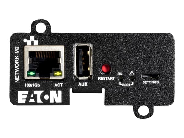 Eaton NETWORK-M2, Sisäinen, Langallinen, Ethernet, 1000 Mbit/s, Monivärinen