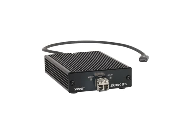 Sonnet Solo10G SFP+ - Thunderbolt 3 Edition - nätverksadapter - Thunderbolt 3 - 10GBase-SR x 1