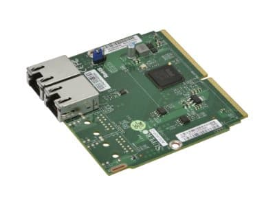 Supermicro AOC-MGP-i2M - Nettverksadapter - Gigabit Ethernet x 2 Grønn