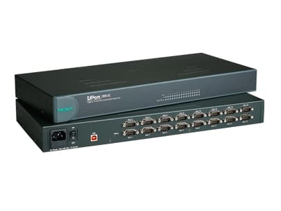 Moxa UPort 1610-16 - Serieadapter - USB 2.0 - RS-232 x 16