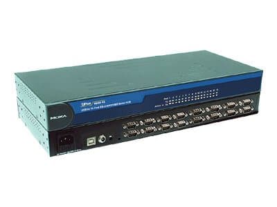 Moxa UPort 1610-16 - Serieadapter - USB 2.0 - RS-232 x 16