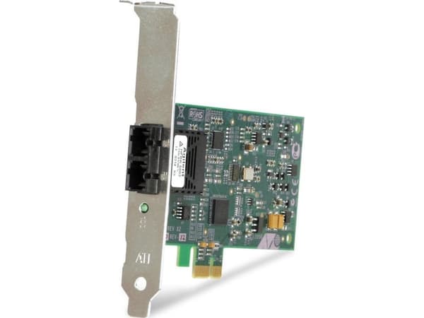 Allied Telesis AT-2711FX/ST - Nettverksadapter - PCIe - 10/100 Ethernet - føderal regjering - TAA-samsvar