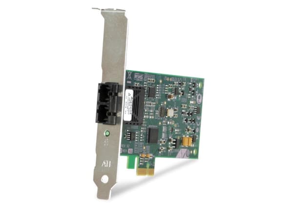 Allied Telesis AT-2711FX/ST - Nettverksadapter - PCIe - 10/100 Ethernet - føderal regjering - TAA-samsvar