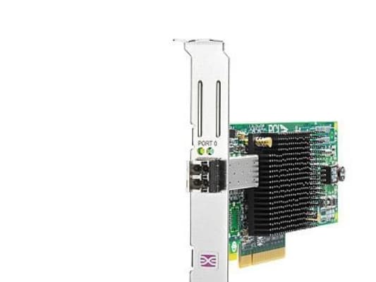 HPE StorageWorks 81E - Värdbussadapter - PCIe x8 - 8Gb Fibre Channel - begagnat - för ProLiant DL165 G7, DL360 G7, DL380 G6, DL380 G7, DL385 G7, DL58