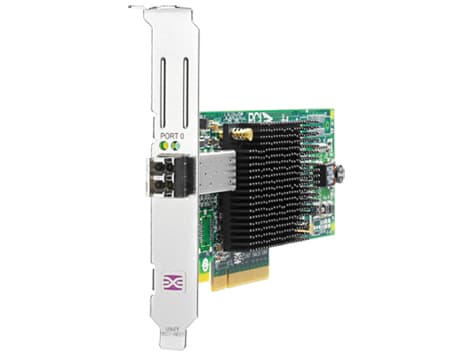 HPE StorageWorks 81E - Värdbussadapter - PCIe x8 - 8Gb Fibre Channel - begagnat - för ProLiant DL165 G7, DL360 G7, DL380 G6, DL380 G7, DL385 G7, DL58