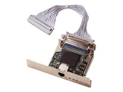 ZebraNet 10/100 Print Server - Skriverserver - 10/100 Ethernet - for Z Series ZM400, ZM600 Blå, Lilla