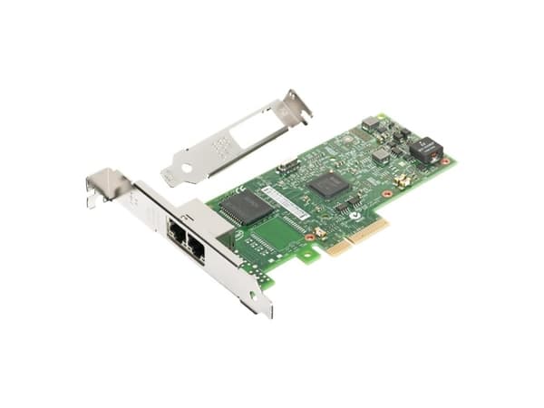 Intel Ethernet Server Adapter I350-T2 - Nettverksadapter - PCIe 2.1 x4 lav profil - 1000Base-T x 2