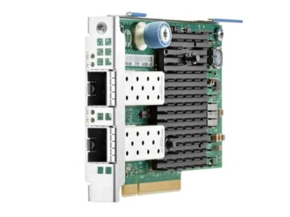 HPE 562FLR-SFP+ - Nätverksadapter - PCIe 3.0 x8 - 10 Gigabit SFP+ x 2 - begagnat - för Nimble Storage dHCI Small Solution with HPE ProLiant DL360 Gen