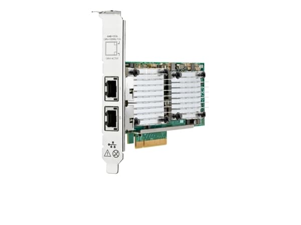 HPE QL41132HLRJ - Nettverksadapter - PCIe 3.0 x8 - 10Gb Ethernet x 2 - for ProLiant DL325 Gen10, DL345 Gen10, DL360 Gen10, DL380 Gen10, XL220n Gen10,