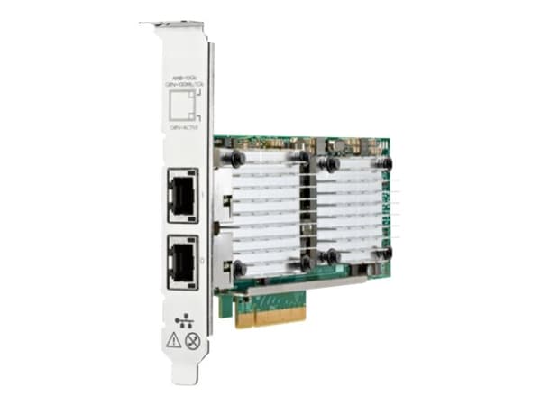 HPE QL41132HLRJ - Nettverksadapter - PCIe 3.0 x8 - 10Gb Ethernet x 2 - for ProLiant DL325 Gen10, DL345 Gen10, DL360 Gen10, DL380 Gen10, XL220n Gen10,