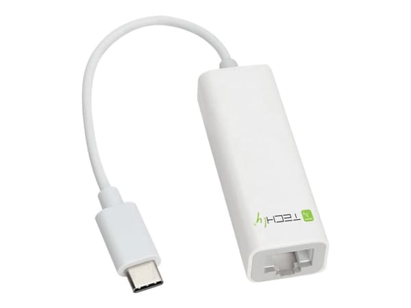 TECHly Converter Cable Adapter USB 3.1 Type CM to Gigabit Ethernet - Nettverksadapter - USB 3.1 - 1GbE - 1000Base-T