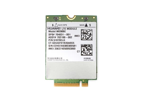 HP lt4112 - Trådløs mobilmodem - 4G LTE - M.2 Card - 100 Mbps - for EliteBook 725 G2, 755 G2, 820 G1, 840 G1, 850 G1, 850 G2; ProBook 640 G1, 645 G1,