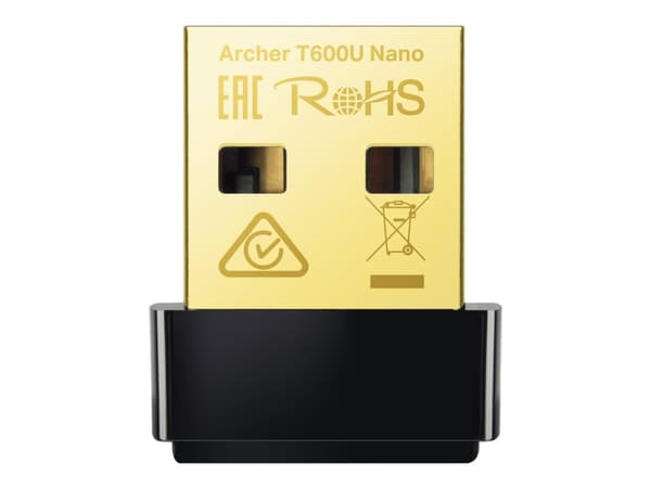 TP-Link Archer T600U Nano - Nettverksadapter - USB 2.0 - Wi-Fi 5
