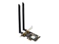 Miniatyrbild 1 av 5: MicroConnect Intel Dual Band Wireless-N 7260 - Nätverksadapter - PCIe 2.0 - Bluetooth 4.0, Wi-Fi 5 - svart