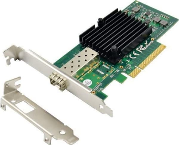 MicroConnect - Nettverksadapter - PCIe 2.0 x8 - 10 Gigabit SFP+ - 850 nm / 1310 nm - grønn