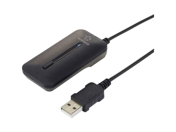 Renkforce BTX-3000T Bluetooth®-sender Bluetooth-version: 3.0 +EDR, A2DP 10 m AptX-teknologi