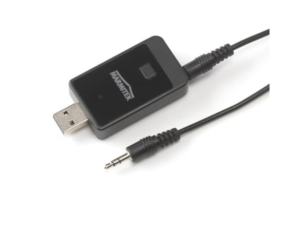 Marmitek BoomBoom 50 - Trådløs Bluetooth-lydsender for høyttaler, mobiltelefon, nettbrett