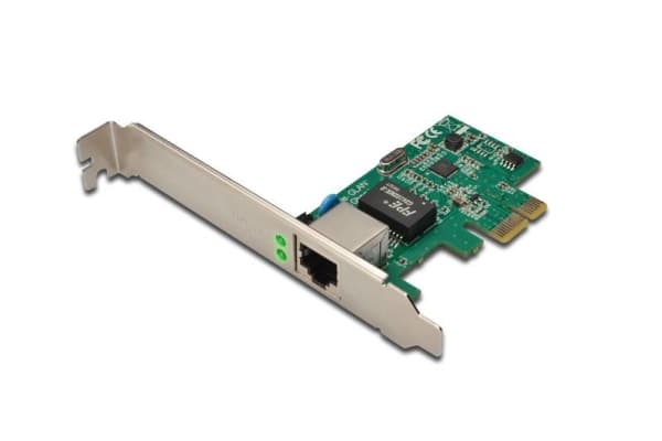 DIGITUS DN-10130 - Nettverksadapter - PCIe lav profil - Gigabit Ethernet
