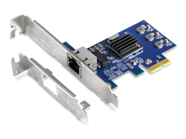 TRENDnet TEG-25GECTX - Nettverksadapter - PCIe 2.0 lav profil - 2.5GBase-T - TAA-samsvar