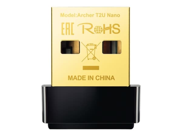 TP-Link Archer T2U Nano - Nettverksadapter - USB 2.0 - Wi-Fi 5