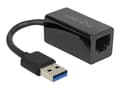 Pikkukuva 1 / 5: DeLOCK 65903, USB A-tyyppi, RJ-45, RJ-45, Musta, 0,135 m, Toiminta/Seikkailu, Teho
