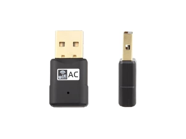 Fanvil WF20, Trådlös, USB, WLAN, Wi-Fi 5 (802.11ac), 150 Mbit/s, Svart