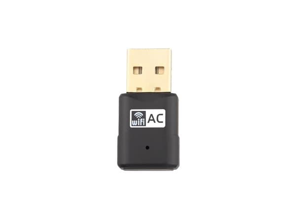 Fanvil WF20, Trådlös, USB, WLAN, Wi-Fi 5 (802.11ac), 150 Mbit/s, Svart