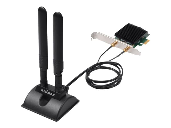 Edimax EW-7833AXP - Nettverksadapter - PCIe - Bluetooth 5.0, 802.11ax