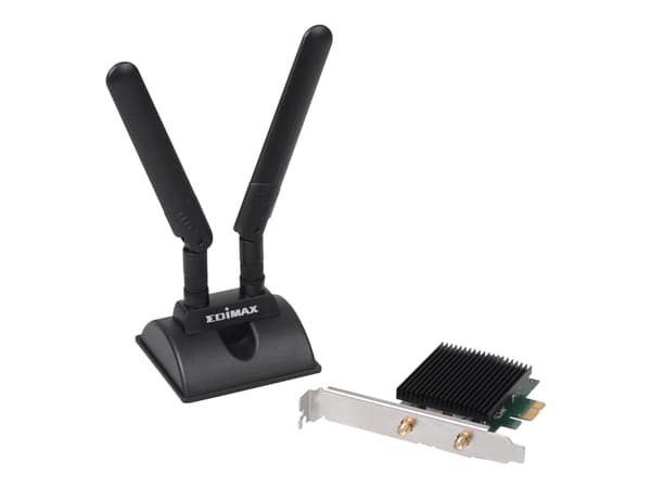 Edimax EW-7833AXP - Nettverksadapter - PCIe - Bluetooth 5.0, 802.11ax