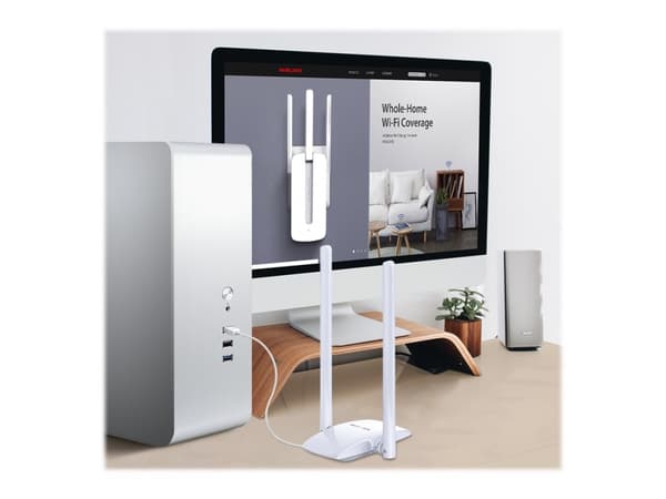 Mercusys MW300UH - Nettverksadapter - USB 2.0 - 802.11b/g/n